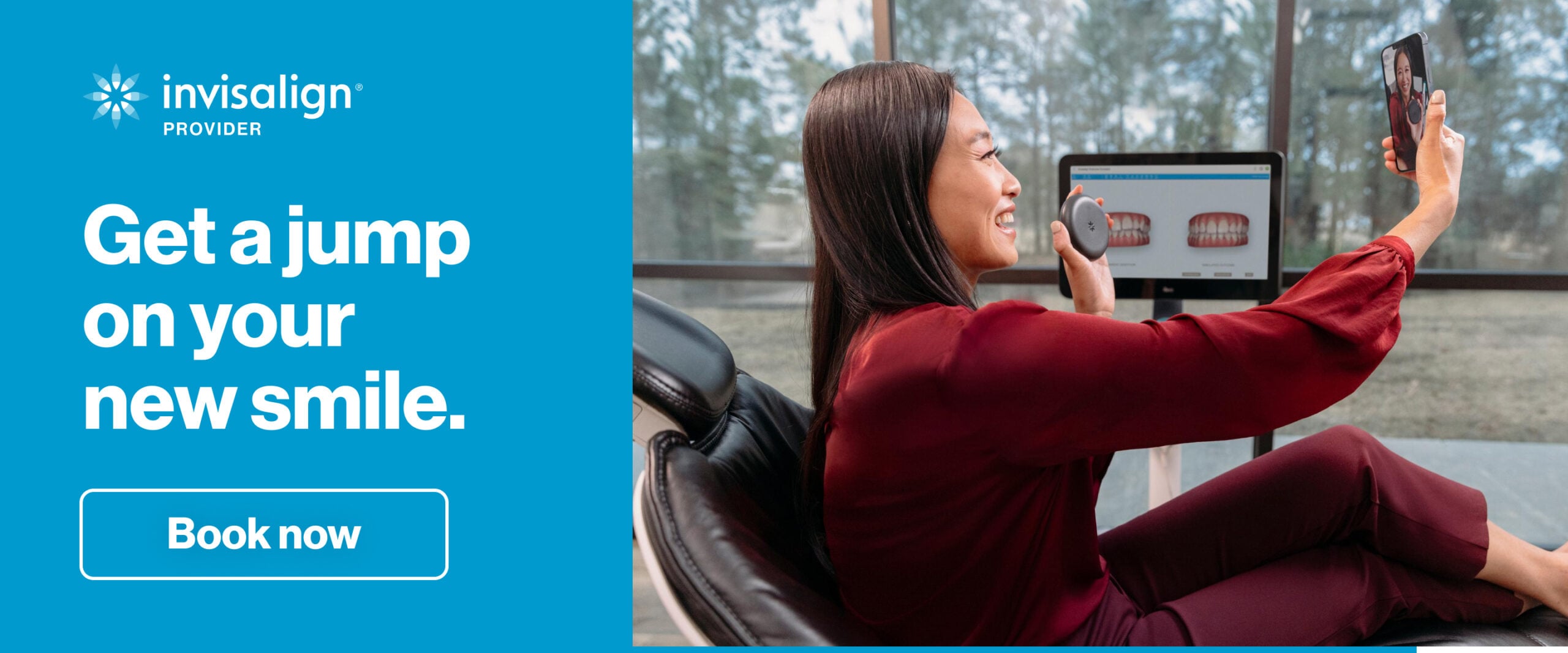 Get a jump on your new smile. Book now.